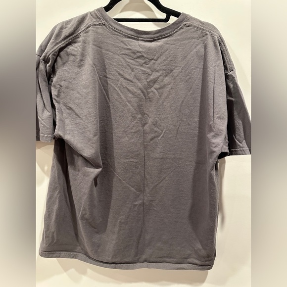 Gray T-Shirt with Red Logo - Picture 4 of 4